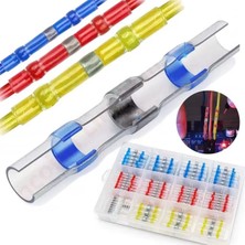 Luord - Store Powermaster PM-24703 Dahili Lehimli Mühür Makaron 300 Adet 4 Boy Isıyla Daralan Kablo Koruması