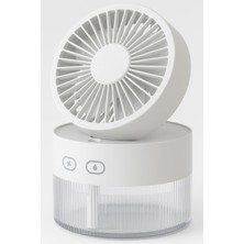 Eco Lounge Su Spreyli Katlanır Başlıklı USB Mini Fan