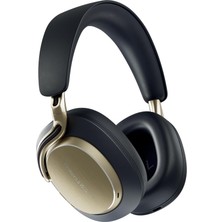 Bowers & Wilkins Px8 S2 Bluetooth Özellikli, Hızlı Şarj, 30 Saat Yüksek Çözünürlükte Oynatma ve Mikrofon Özellikli Kablosuz Gürültü Önleyici Kulaklık - Gece Mavisi