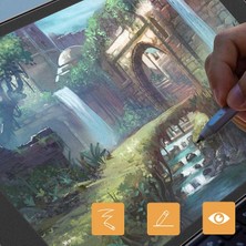 İlanib Ticaret Ally iPad 10.2 Paper Like Film Darbe Emici Pet Ekran Koruyucu  (2021-2020-2019)-1852