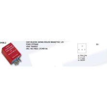 Ünüvar Cam Silecek Zaman Rolesi Braketsiz 12V Yenı Ford Transıt (1 Ad )