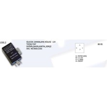 Ünüvar Silecek Zamanlama Rolesi 12V Fıat Dkşe 825012355 (1 Ad )