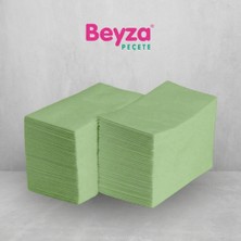 Altın Beyza 100'LÜ Çift Katlı Garson Katlama Peçete (33X33 Cm) - Yeşil, Sarı, Pembe