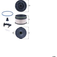 MAN Yakıt Filtresi Sprinter OM654 B907 B910 417