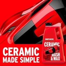 Mothers® California Gold® Ceramic Wash & Wax – Seramik Katkılı, Cilalı Şampuan / 1.42 Litre
