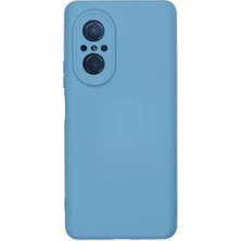 Motto Ticaret Newface Huawei Nova 9 Se Kılıf Nano Içi Kadife Silikon - Mavi