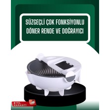Die Grup Çok Amaçlı Hazneli Sebze Rende Doğrayıcı ve Soyucu DIEKRG-001