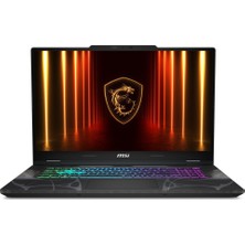 MSI Msı Cyborg 17 Intel Core I7 13620H  32-Gbddr5  512 GB SSD  RTX5060 8gb (45W+10W) Freedos 17.3" Fhd 144Hz B13WFKG-092XTRAT64