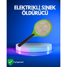 Die Grup Pil Ile Çalışan Elektrikli Sivrisinek Raketi | Kimyasal Içermeyen Hijyenik Çözüm DIEKRG-001