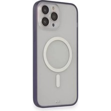Motto Ticaret Newface Apple Iphone 14 Pro Max Kılıf Grand Magneticsafe Kapak - Mor