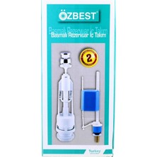 Die Grup Özbest Su Tasarruflu Basmalı Klozet Rezervuar Iç Takımı - Uyumlu ve Dayanıklı DIEKRG-001
