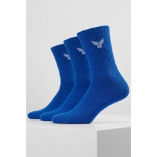Relaxed Erkek Çocuk/genç Pamuklu Uzun Spor Çorap - 3'lü Paket