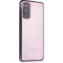Motto Ticaret Newface Samsung Galaxy S20 Fe Kılıf Razer Lensli Silikon - Mor