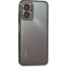 Motto Ticaret Newface Xiaomi Redmi 10 5g Kılıf Razer Lensli Silikon - Yeşil