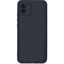 Motto Ticaret Newface Samsung Galaxy A03 Kılıf Nano Içi Kadife Silikon - Lacivert