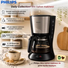 Philips Cafetiera Daily Collection HD7462/20, Sistem Anti-Picurare, Sistem Aroma Twister, Sticla