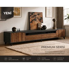 VM VERTEX MOBİLYA Legno Premium 180CM Modern Tv Ünitesi Ant-Cvz