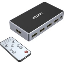 Unitek 4K HDMI Switch 5 Giriş 1 Çıkış (V1110A)