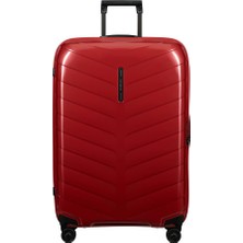 Samsonite Attrix - Spinner L, Çanta, 75 Cm, 97 L, Kırmızı (Kırmızı)