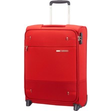 Samsonite Samsonıte Base Boost - Dik 55 Valiz, Uzunluk 40 Cm, 41 Litre, Kırmızı (Kırmızı)