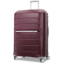 Samsonite Serbest Biçimli Sert Taraf, Çift Döner Tekerleklerle Genişletilebilir, Merlot, Işaretli-Büyük 28 Inç, Çift Döner Tekerleklerle Genişletilebilir Serbest Biçimli Sert Taraf