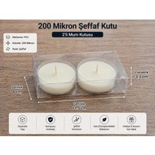 MK Ambalaj Şeffaf, Pvc, Asetat Kutu - 200 Mikron - 6 x 3.3 x 11.5 cm - (10 Adet)