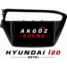 GÖZA-X Hyundaı I20 2018+ Multimedya Çerçevesi 9 Inç Soketleri Içinde