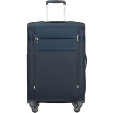 Samsonite Citybeat - Spinner M, Genişletilebilir Çanta, 66 Cm, 67/73 L, Mavi (Lacivert)