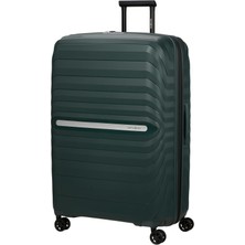 Samsonite Neo Flux - Spinner Xl, Genişletilebilir Çanta, 81 Cm, 130/145 L, Yeşil (Orman Yeşili)