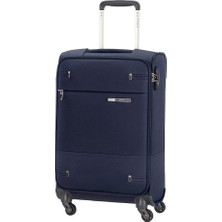 Samsonite Base Boost - Spinner S (Uzunluk 35 Cm) El Bagajı, 55 Cm, 35 L, Mavi (Lacivert)