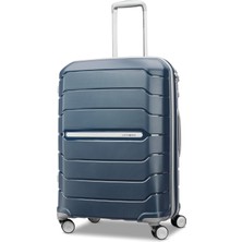 Samsonite Serbest Biçimli Sert Taraf, Çift Döner Tekerleklerle Genişletilebilir, Donanma, Işaretli-Orta 24 Inç, Çift Döner Tekerleklerle Genişletilebilir Serbest Biçimli Sert Taraf