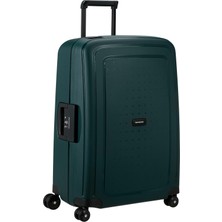 Samsonite S'cure - Spinner M, Çanta, M (69 Cm), 79 L, Yeşil (Koyu Turkuaz)