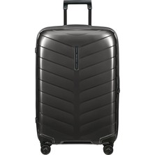 Samsonite Attrix - Spinner M, Çanta, 69 Cm, 73 L, Siyah (Antrasit)