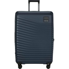 Samsonite Intuo - Spinner L, Genişletilebilir Çanta, 75 Cm, 105/115 L, Mavi (Mavi Geceler)