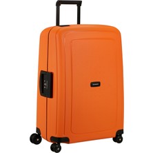 Samsonite S'cure - Spinner M, Çanta, M (69 Cm), 79 L, Turuncu (Kayısı)