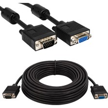 Narita HD15P Erkek/dişi 15 Pin 30 Metre VGA Görüntü Uzatma Kablosu