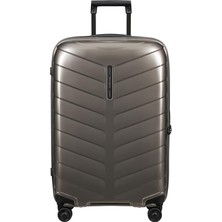 Samsonite Attrix - Spinner M, Çanta, 69 Cm, 73 L, Kahverengi (Kumul)