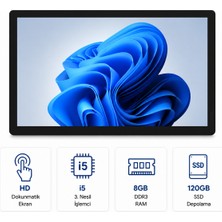 Grandstarr WP156M 15.6'' HD i5-3.Nesil /8gb RAM/120GB SSD Dokunmatik Panel Pc