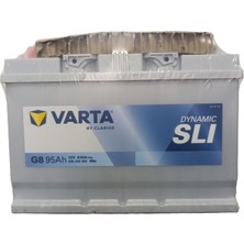 Varta 95 Ah. 830A (En) Yüksek Ters Kutup (Üretim TARİHİ:2026)