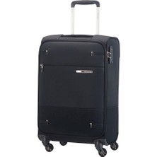 Samsonite Base Boost - Spinner S (Uzunluk 35 Cm) El Bagajı, 55 Cm, 35 L, Siyah (Siyah)