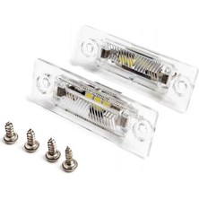Volkswagen Caddy Mk3 Arka Plaka Lambası Ledli Takım 3B5943021E 2004-2010 Model Arası Araçlara Uyumlu