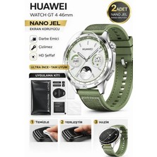 onlinekordon Huawei Watch Gt 4 46MM Uyumlu Nano Jel Ekran Koruyucu 2 Adet Güçlendirilmiş Darbe Emici