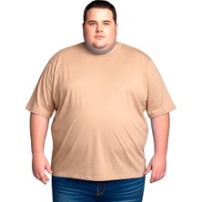 Sngl Erkek Büyük Beden Oversize Kısa Kollu T-Shirt 3xl 4xl 5xl 6xl 7xl 8xl 9xl