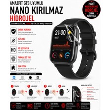 onlinekordon Amazfit Gts Uyumlu Nano Kırılmaz Hidrojel Ekran Koruyucu 2 Adet Darbe Emici Tam Koruma