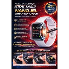 onlinekordon Apple Watch Series 1-2-3 42MM Uyumlu Nano Jel Ekran Koruyucu 2 Adet Darbe Emici Çizilmez Ekran