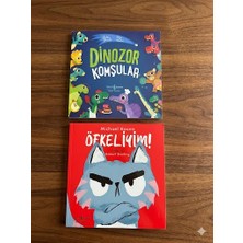 İş Bankası Kültür Yayınları "3-7 Yaş Çocuklar Için Masal Kitabları 2'li Set Öfkeliyim Dinozor Komşular"