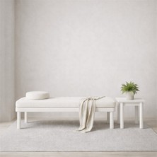 Modern Bank Bench Puf 140 cm