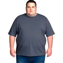 Sngl Erkek Büyük Beden Oversize Kısa Kollu T-Shirt 3xl 4xl 5xl 6xl 7xl 8xl