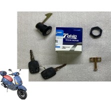 Koçak Motor Rks Dark Blue Arka Bagaj Kilidi