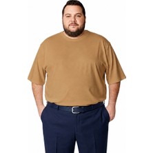 Sngl Erkek Büyük Beden Oversize Kısa Kollu T-Shirt 3xl 4xl 5xl 6xl 7xl 8xl 9xl